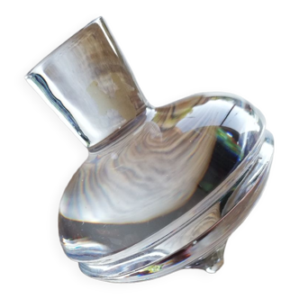 Glass spinning top paperweight collection Cristal de Sèvres