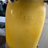 Art Deco desk lamp in brass and glass paste "Muller Frères"