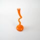 Orange vase, Danish design, 1990s, made in Denmark