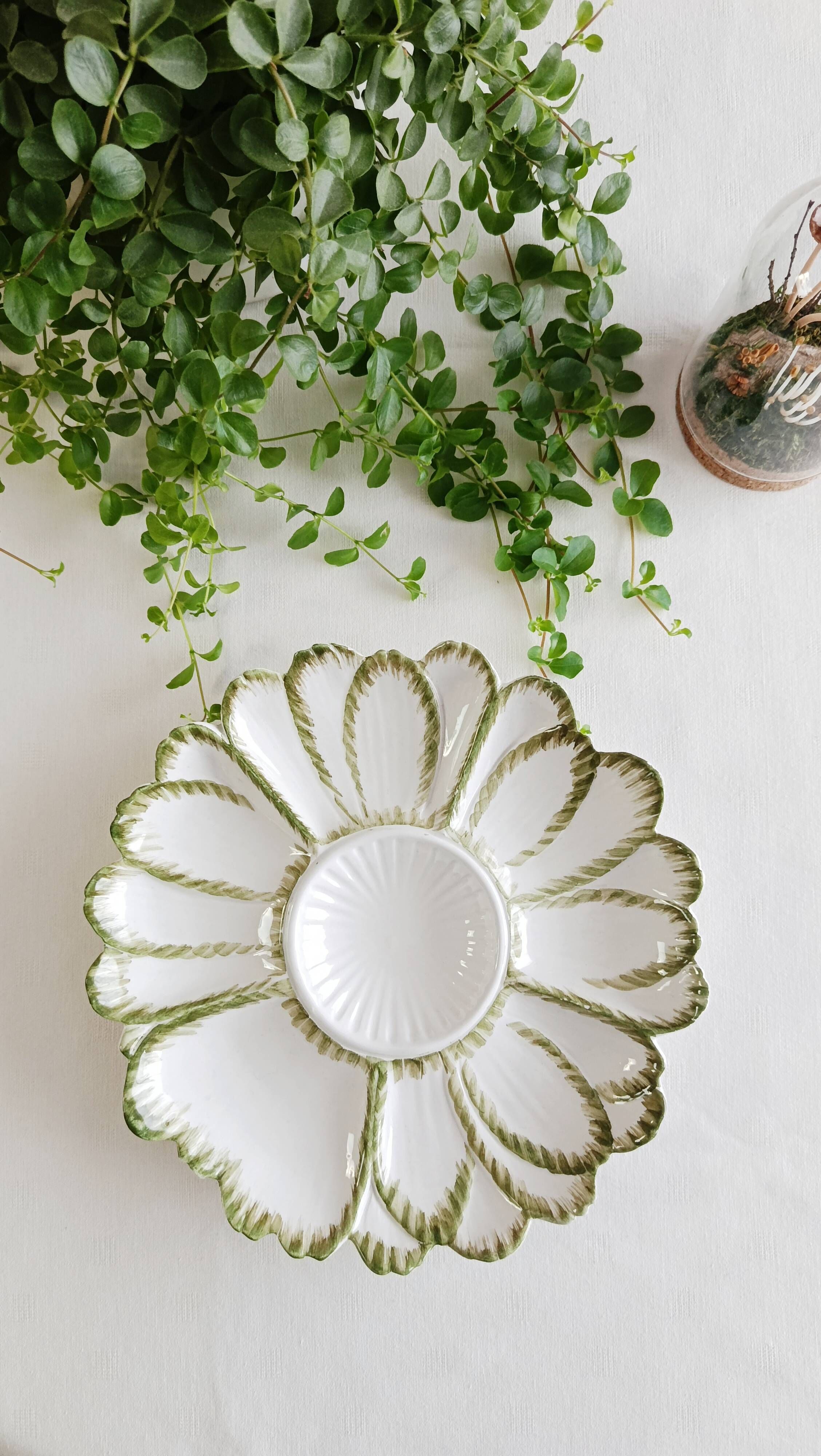 Artichoke plate in Italian ceramic