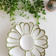 Assiette à artichaut en céramique italienne