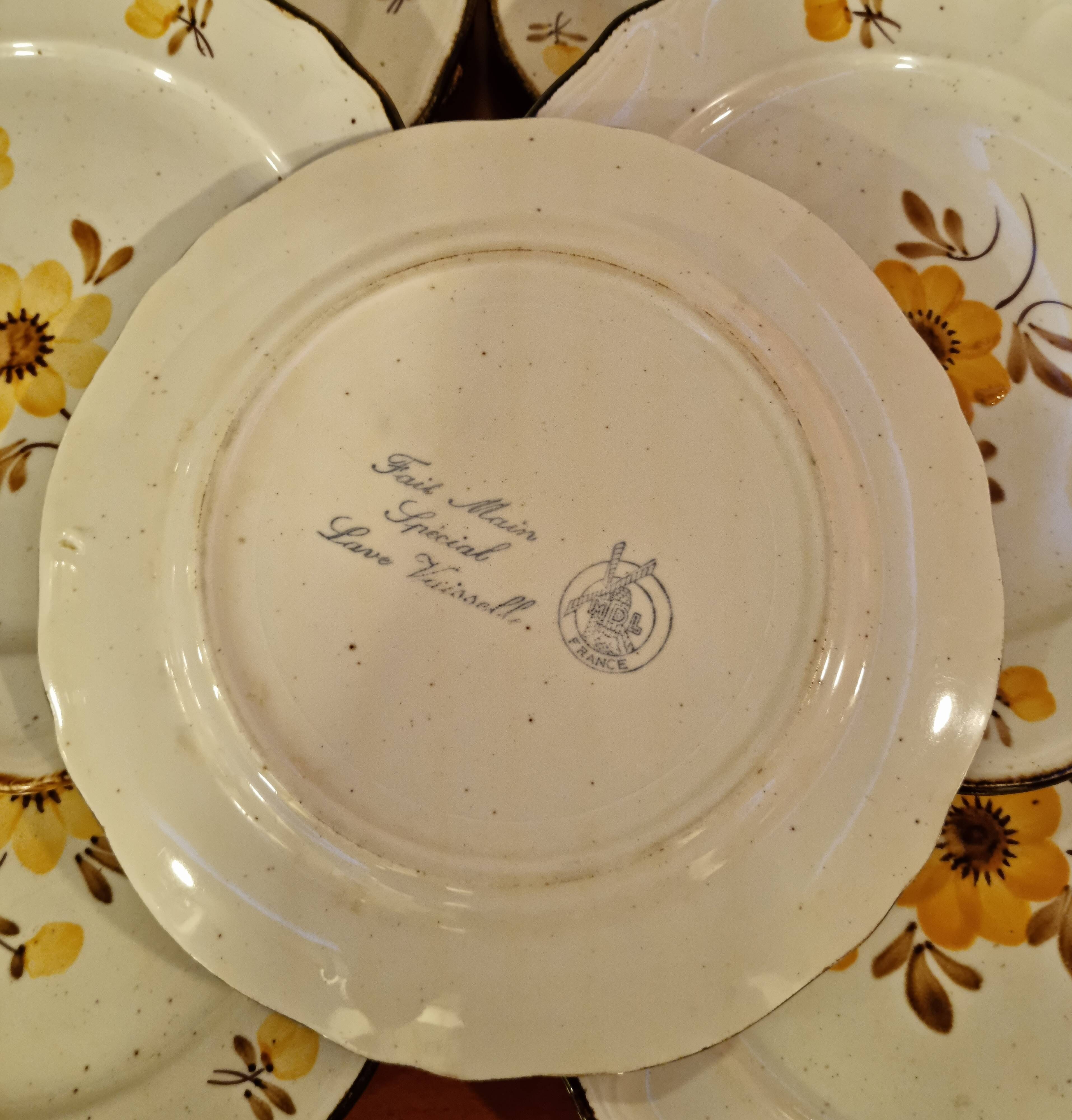 Set de 8 assiettes