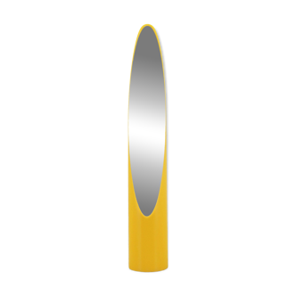 Lipstick mirror, Italian design, 1970s, designer: Rodolfo Bonetto