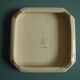antique earthenware trivet from Pornic La Rochelle, vintage table trivet