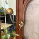Antique oak carved wardrobe
