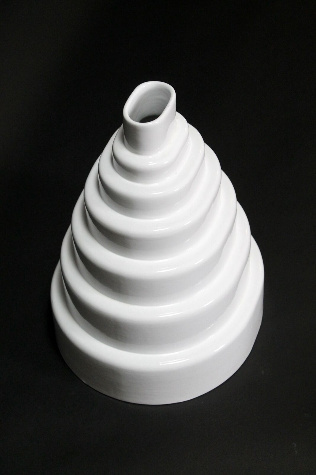 Vase Memphis Milano Sottsass Era by Florio Keramia