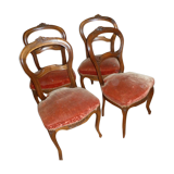 4 Louis Philippe chairs