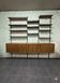 Vintage Scandinavian wall unit, 1960.