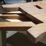 Solid wood palaver chair