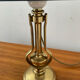 Ancienne lampe de bateau en bronze