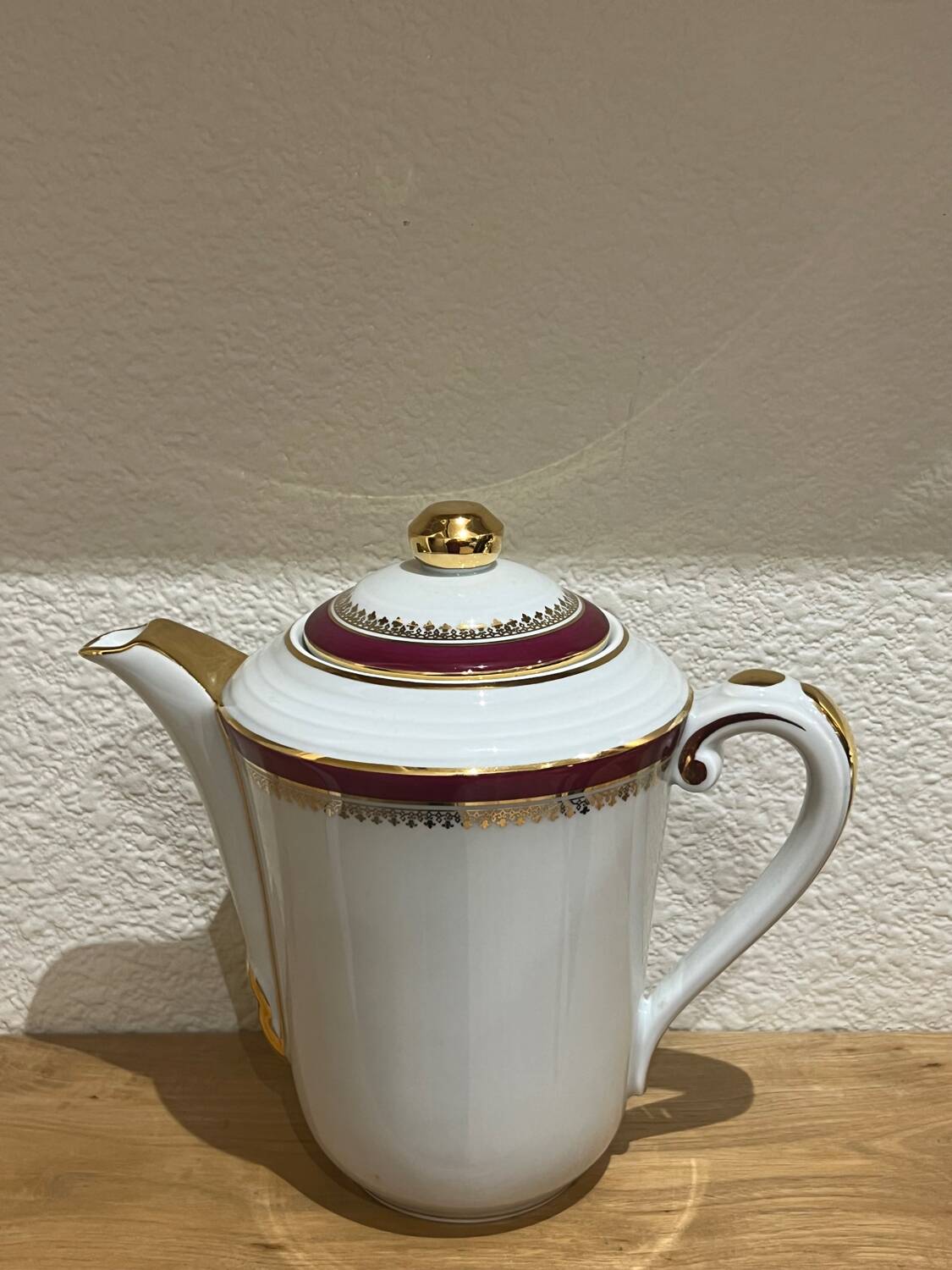 Limoges porcelain coffee service for 6 people