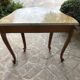 Console en merisier et marbre