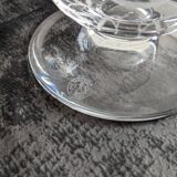 Art deco crystal vase by Baccarat, Michelangelo model
