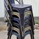 Set of 6 Tolix garden chairs