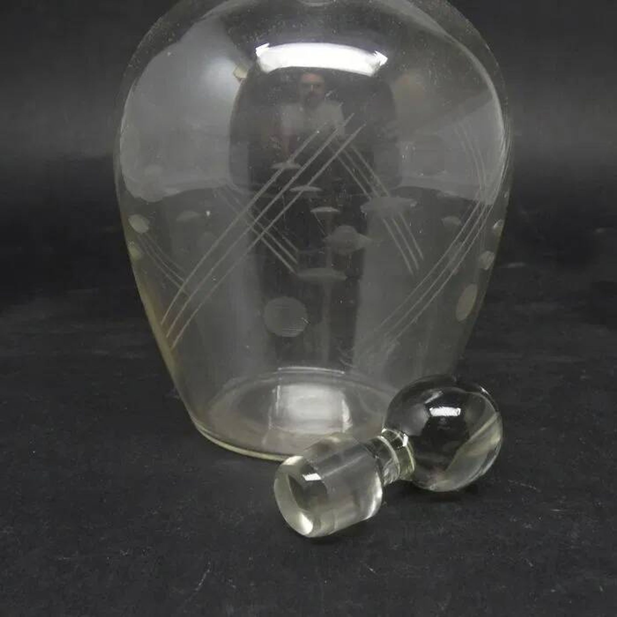 Carafe Art déco Hortensja