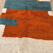 Tapis en laine naturelle fait main taille 150 x 250 cm