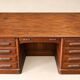 Minister's desk with drawers – Napoleonic III period – Solid walnut