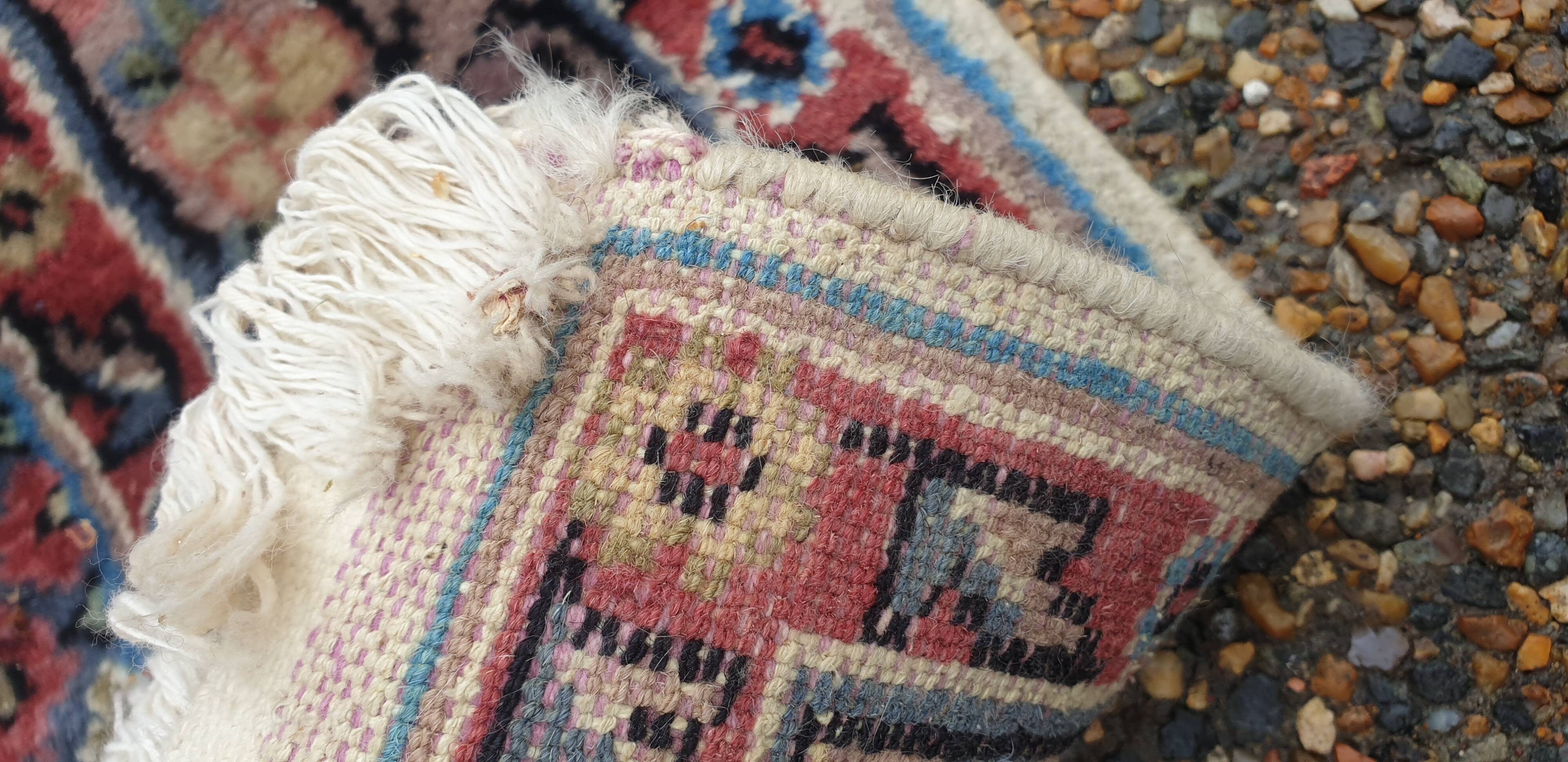 Tapis d'Orient laine de soie