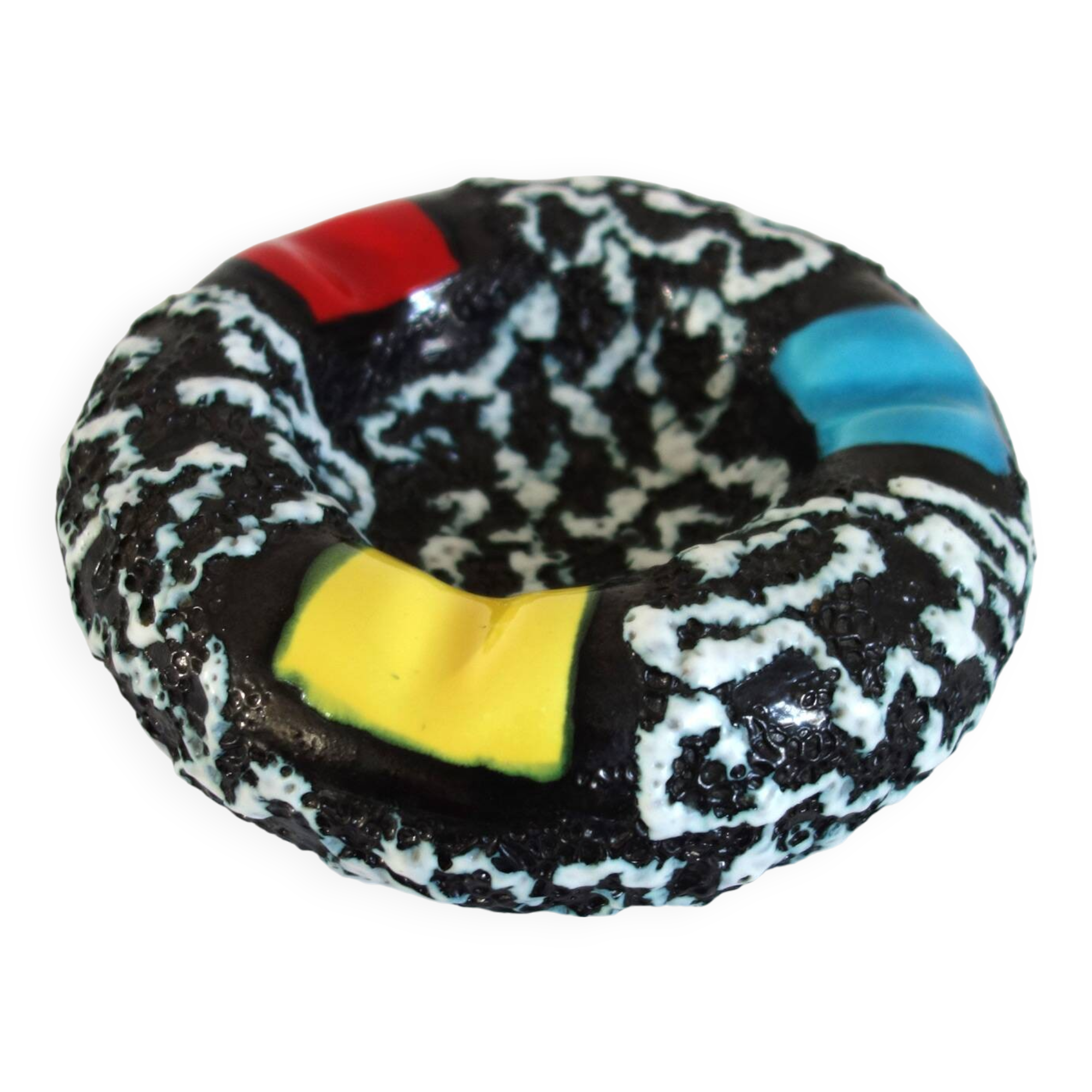 Vallauris Fat Lava pocket ashtray from the 60s