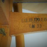 Series of 6 chairs Stella 60s model Ingrid