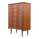 Commode en teck scandinave, années 1960