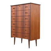 Commode en teck scandinave, années 1960