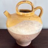 Yellow glazed jug