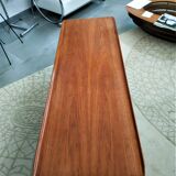 Scandinavian-style teak coffee table