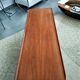 Scandinavian-style teak coffee table