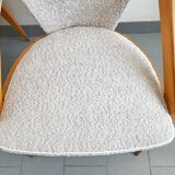 Set of 4 vintage chairs by Charles Ramos 1950