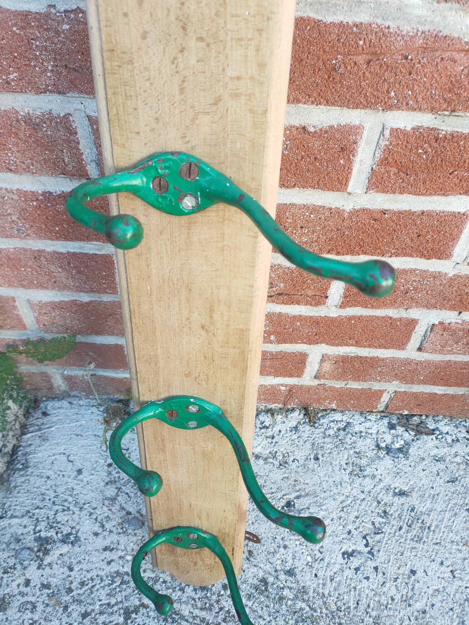 Portemanteau ancien 5 patères