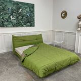 Vintage green Togo bed