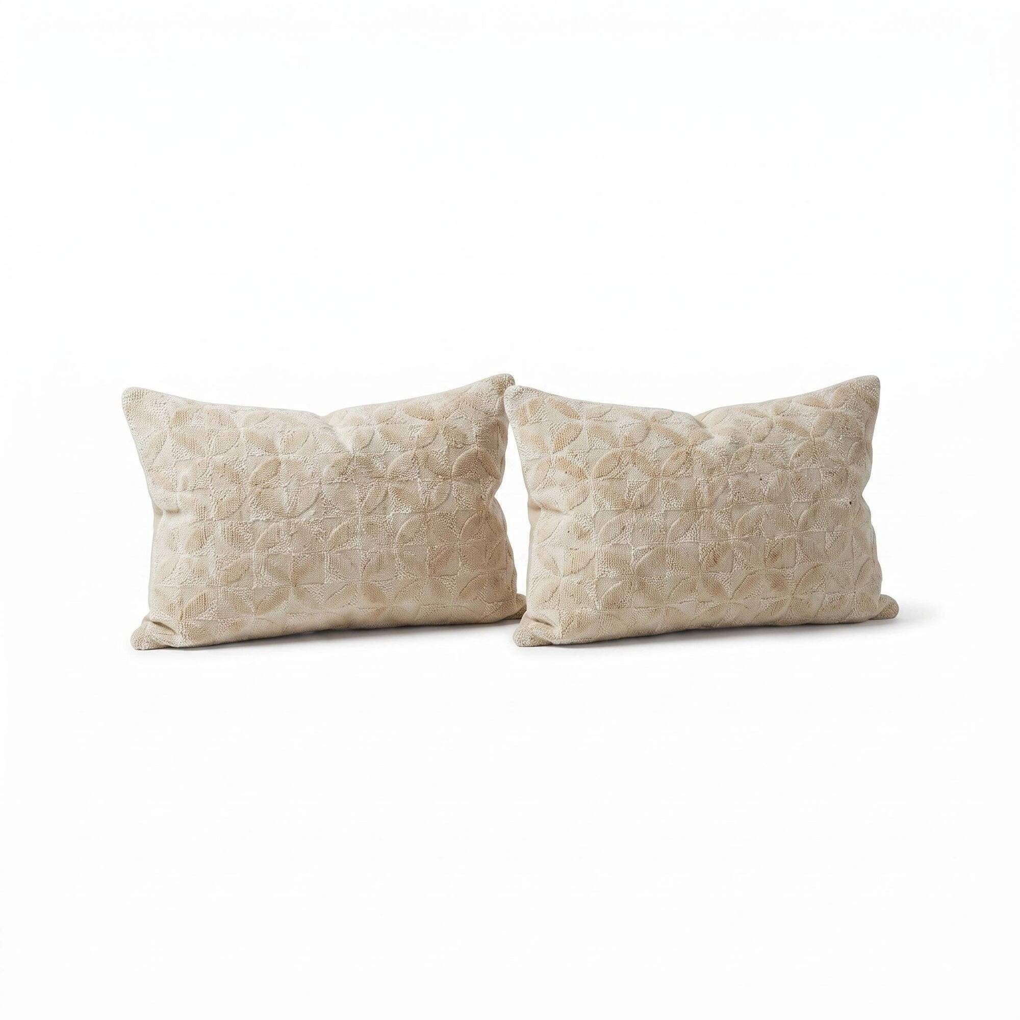 Set of 2 vintage kilim cushion covers 41x61 cm