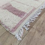 Handmade wool Berber rug 310 X 192 CM