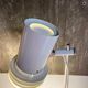 Gray MEOS desk lamp, 1970s.