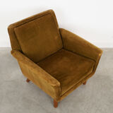 Fauteuil en hêtre, design scandinave, années 1960, designer : Folke Ohlsson, manufacture : Fritz Hansen