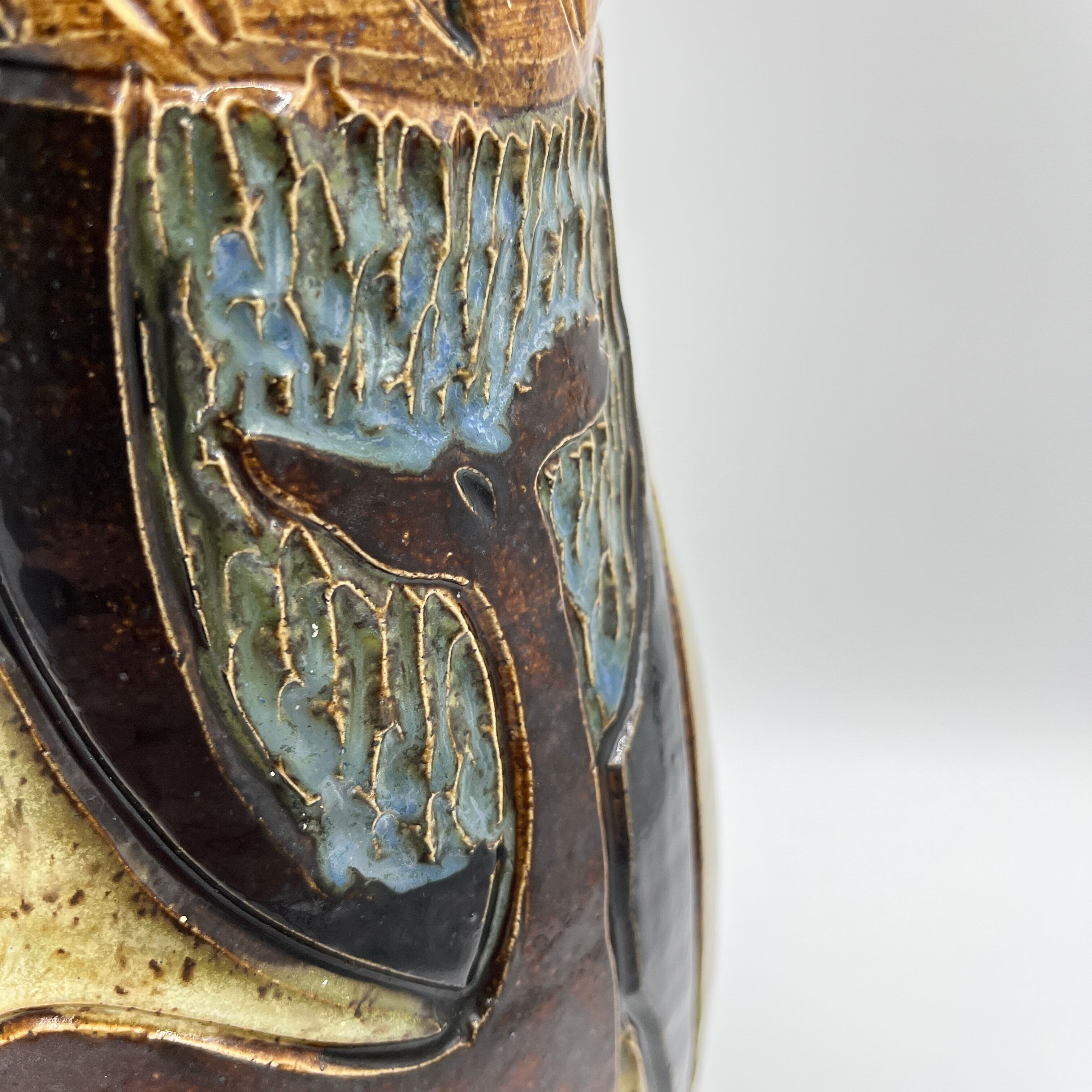 Guerin terracotta vase