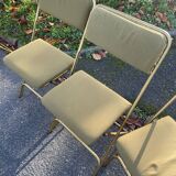 Trio of Lafuma Chantazur folding chairs