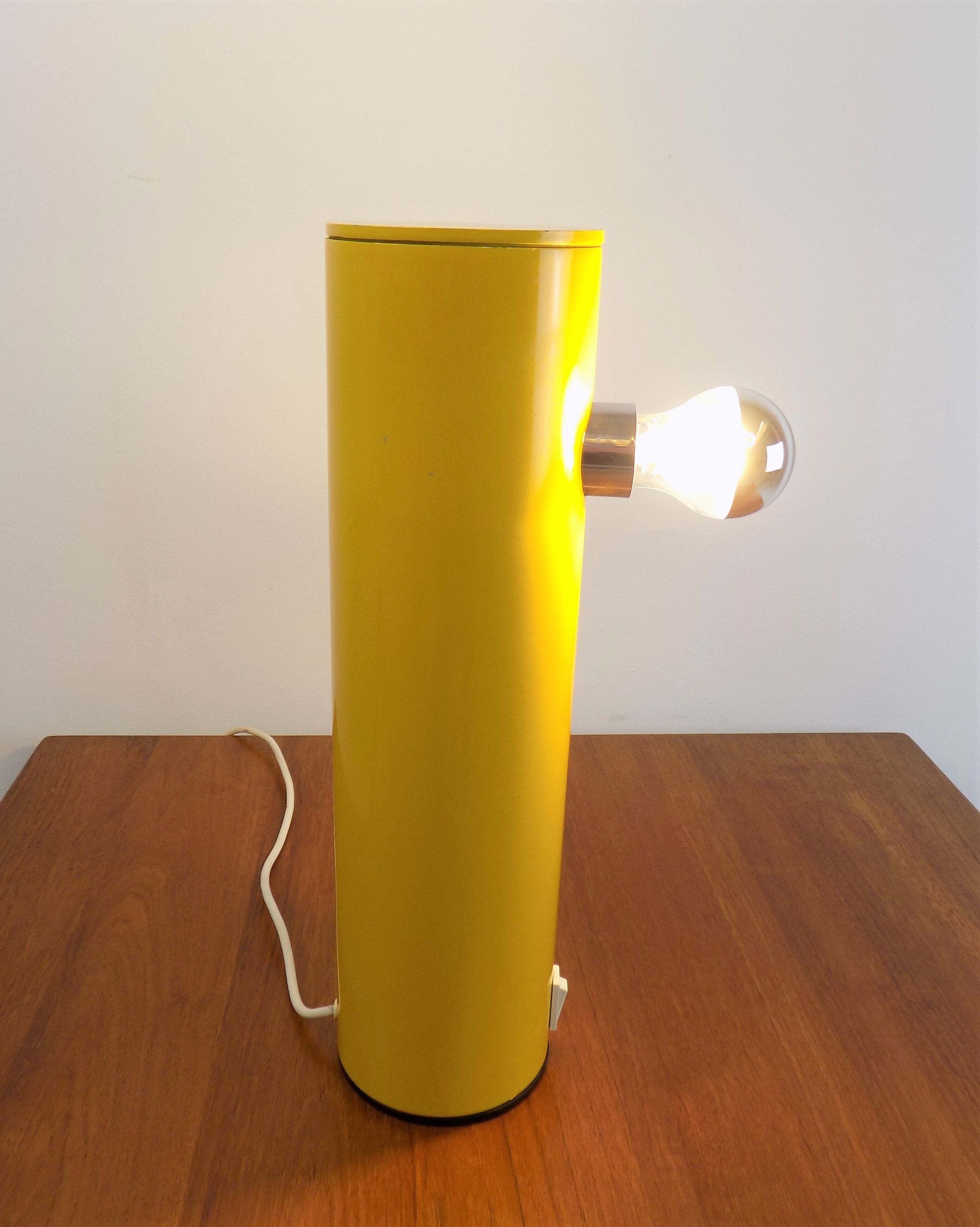 Hillebrand table lamp Cylinder 70s