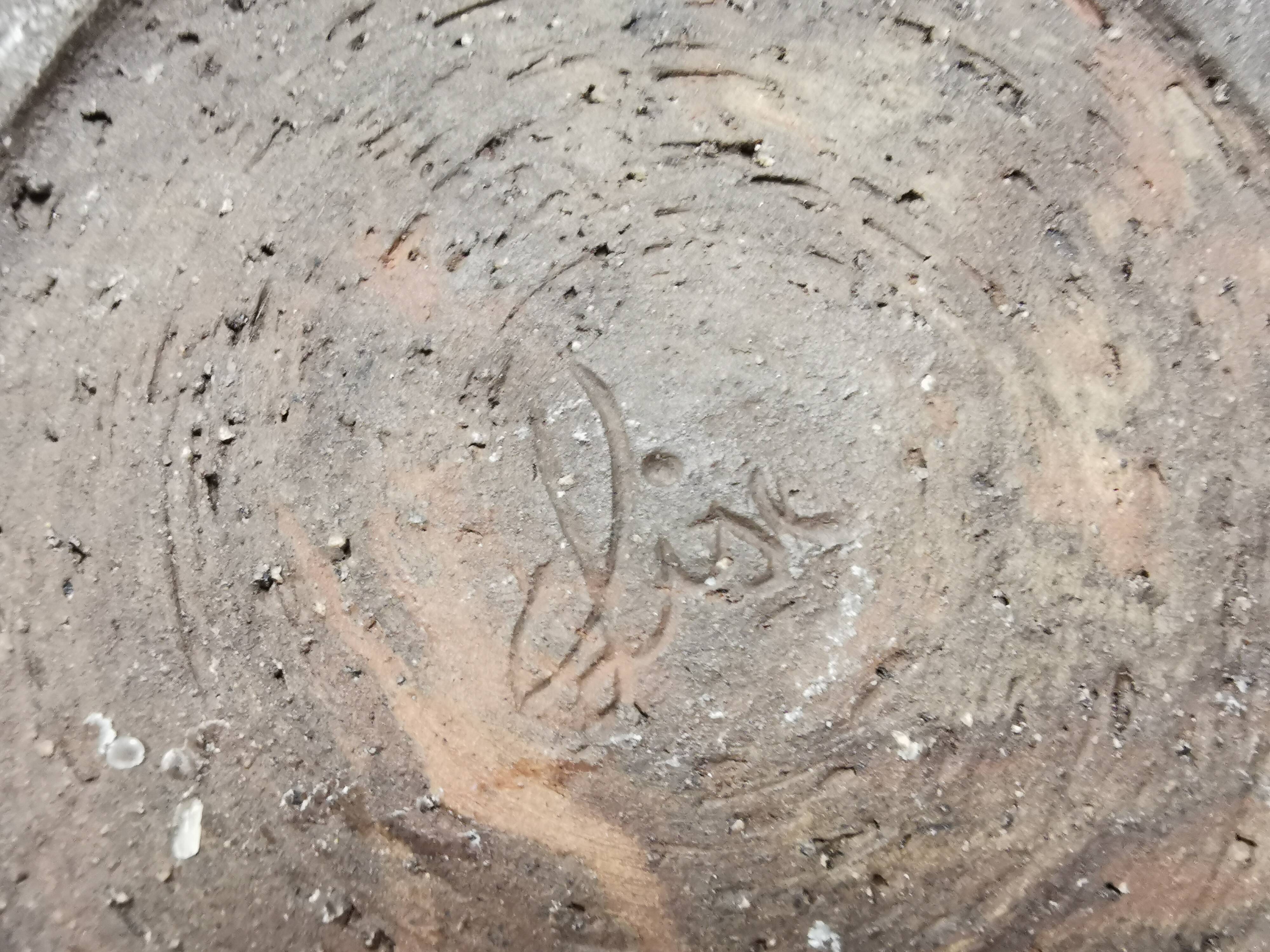 Very beautiful ceramic candlestick from the 1970s.