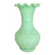 Vase en verre opalin Art Nouveau Portieux Vallerysthal