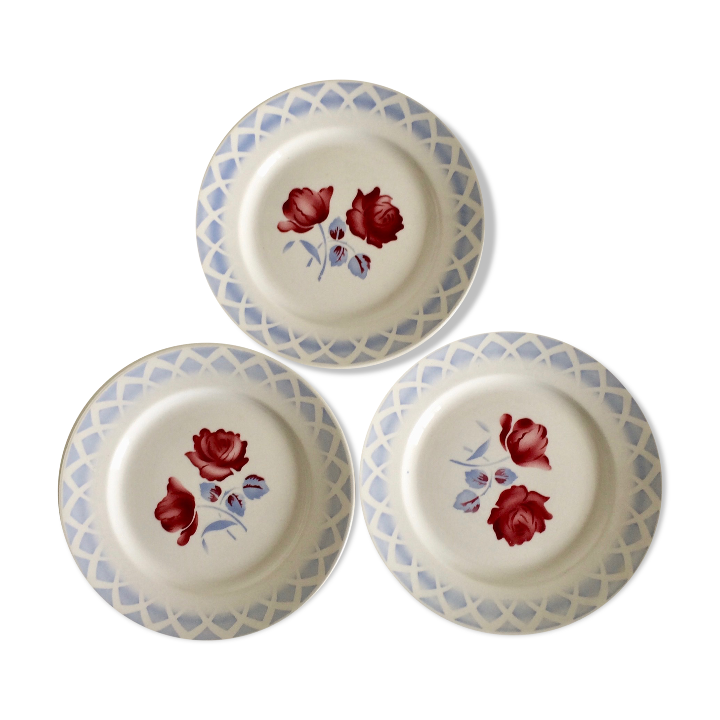 Dessert plates Badonviller