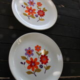 Flat plates Moulin des loups 70s