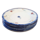 Lot 6 dessert plates Sarreguemines Digoin Mary Lou