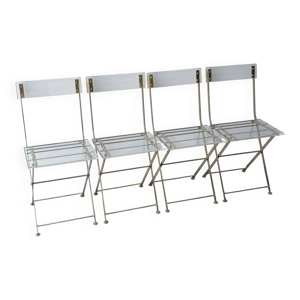 4 chaises pliantes « les