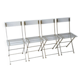 4 folding chairs "the invisibles" for Marais international 1970