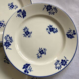 Badonviller dessert plates model Argenton