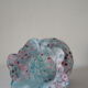 Blue Clichy glasswork vase
