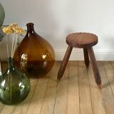 Wooden tripod stool 40s-50s