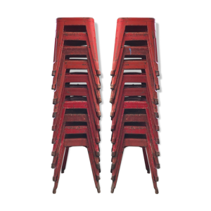 lot de 20 tabourets Tolix